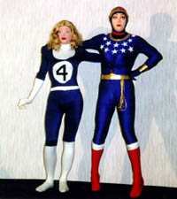 Wonder Steve and Sue from the Fantastic Four